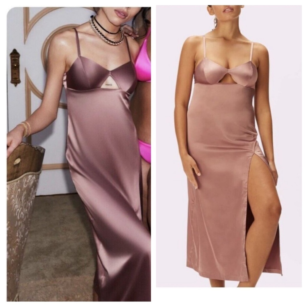 Parade Nighttime Glow dress in pink champagne 33053